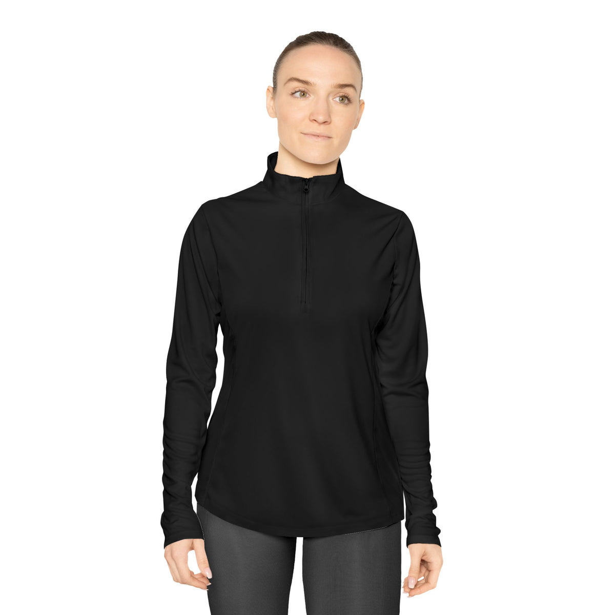Minimal Sporty Elegance - Quarter-Zip