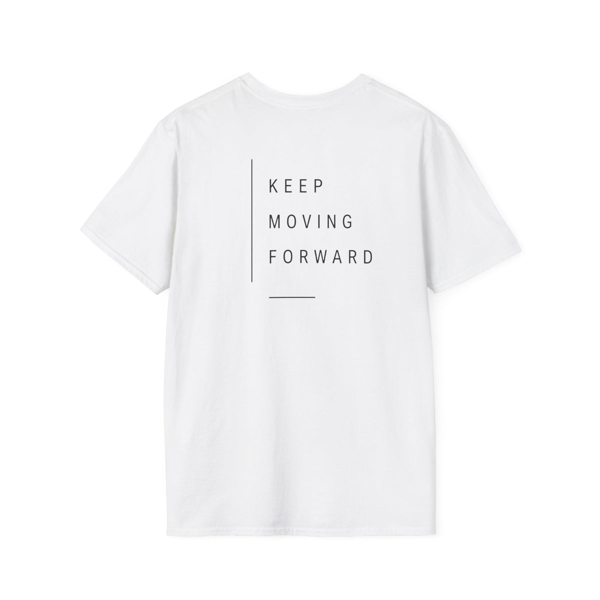 Keep Moving Forward – Minimalist Men’s T-Shirt