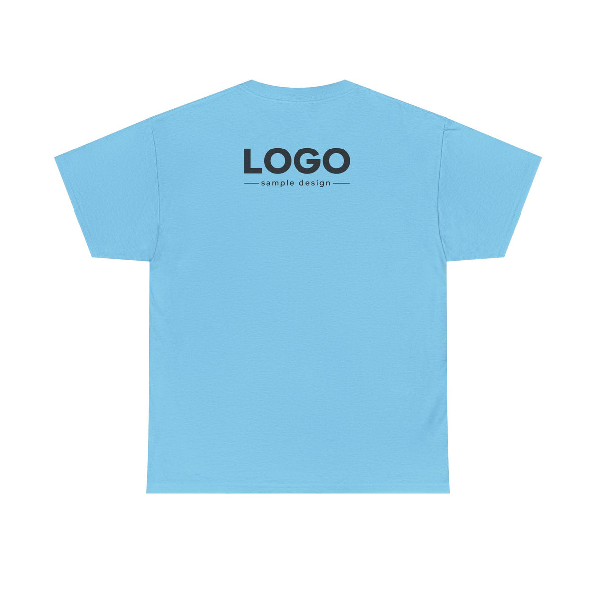 Logo Minimalist T‑Shirt — Small Chest & Back Print