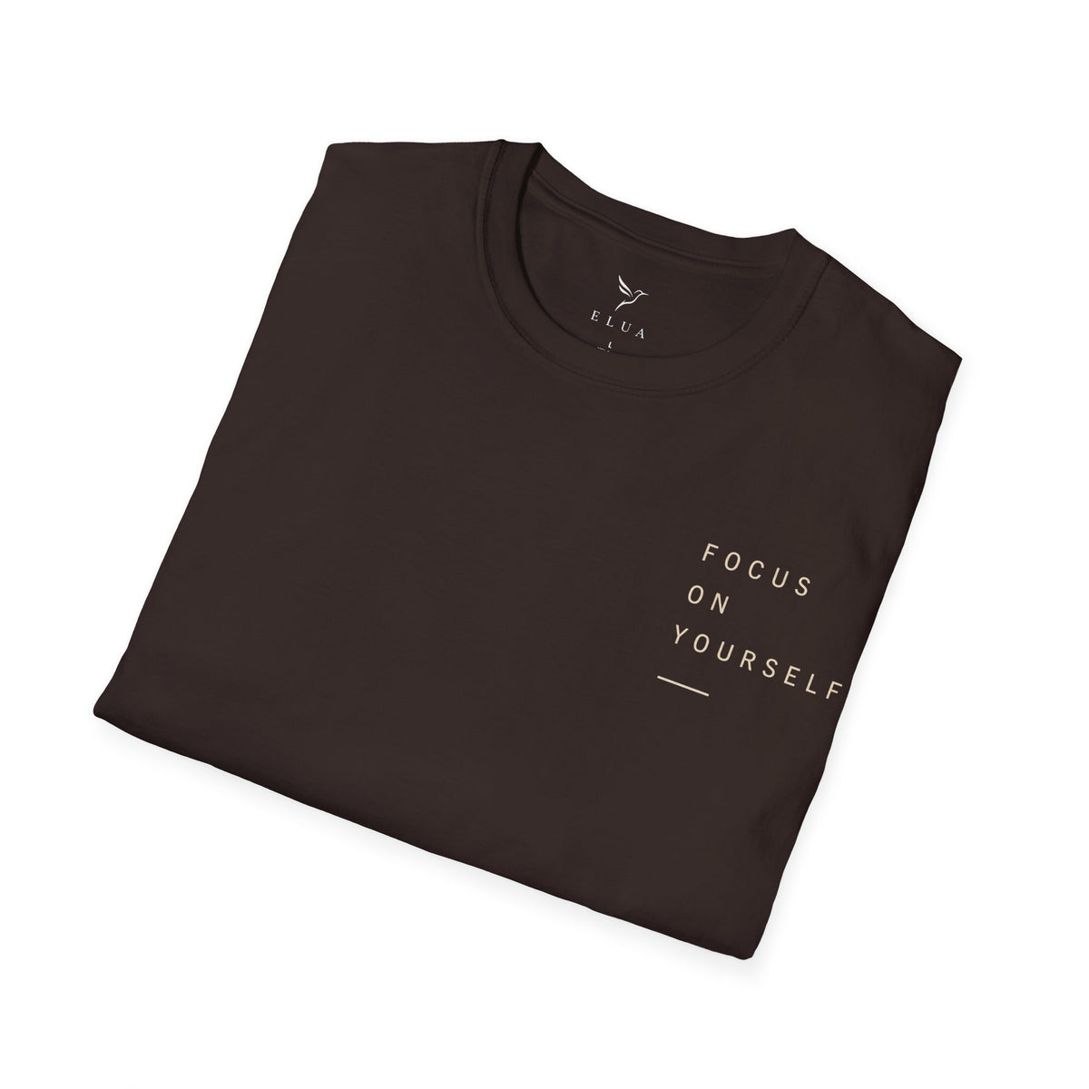 Focus On Yourself T‑Shirt — Minimalist Self‑Care Tee