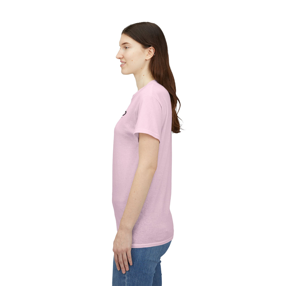 Logo Minimalist T‑Shirt — Small Chest & Back Print