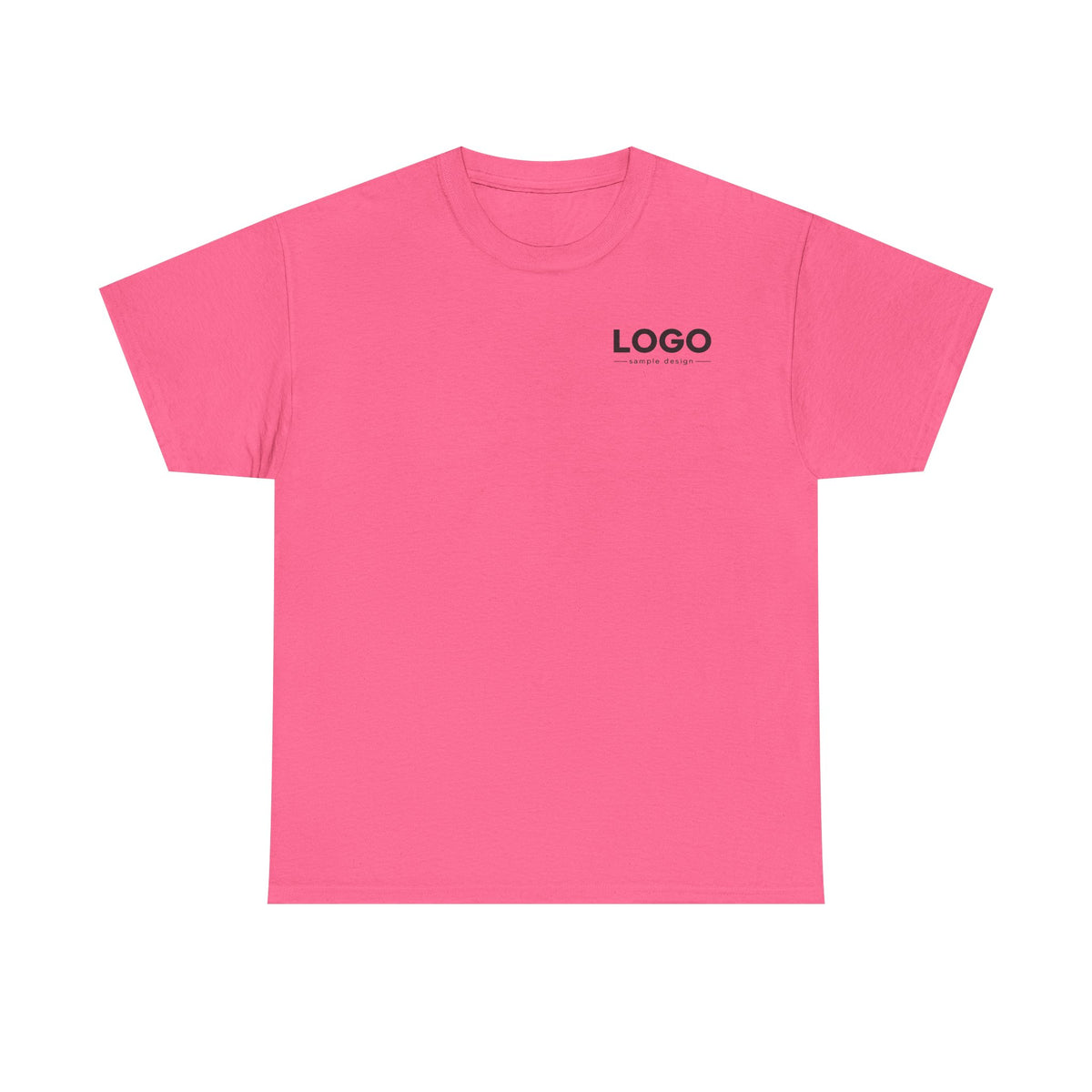 Logo Minimalist T‑Shirt — Small Chest & Back Print