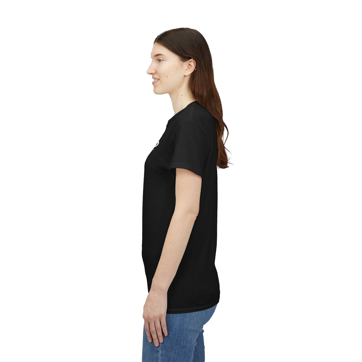 Logo Minimalist T‑Shirt — Small Chest & Back Print