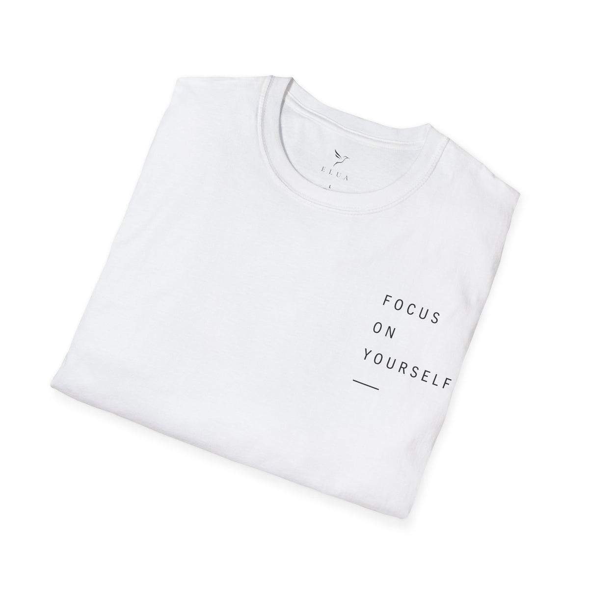 Focus On Yourself T‑Shirt — Minimalist Self‑Care Tee