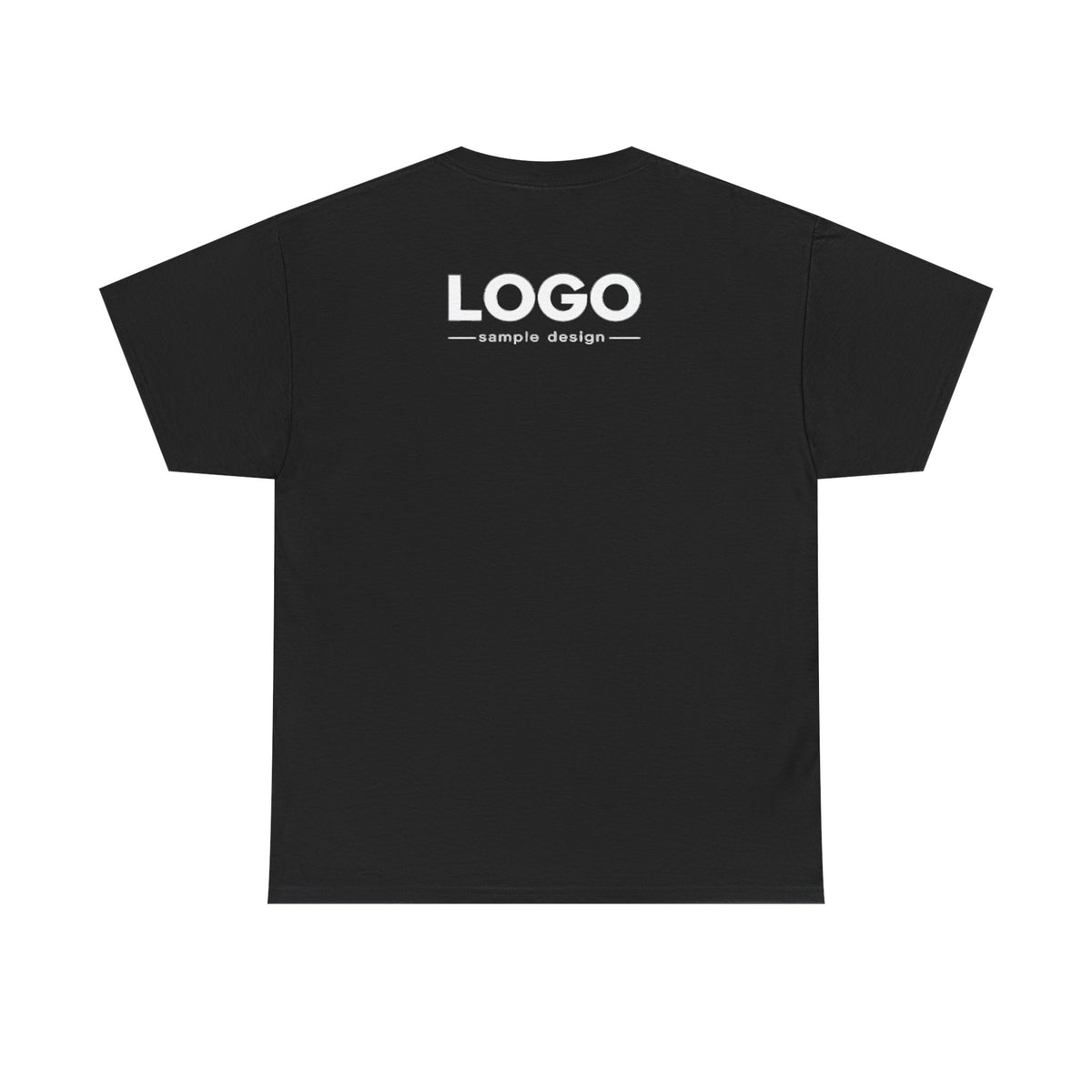 Logo Minimalist T‑Shirt — Small Chest & Back Print
