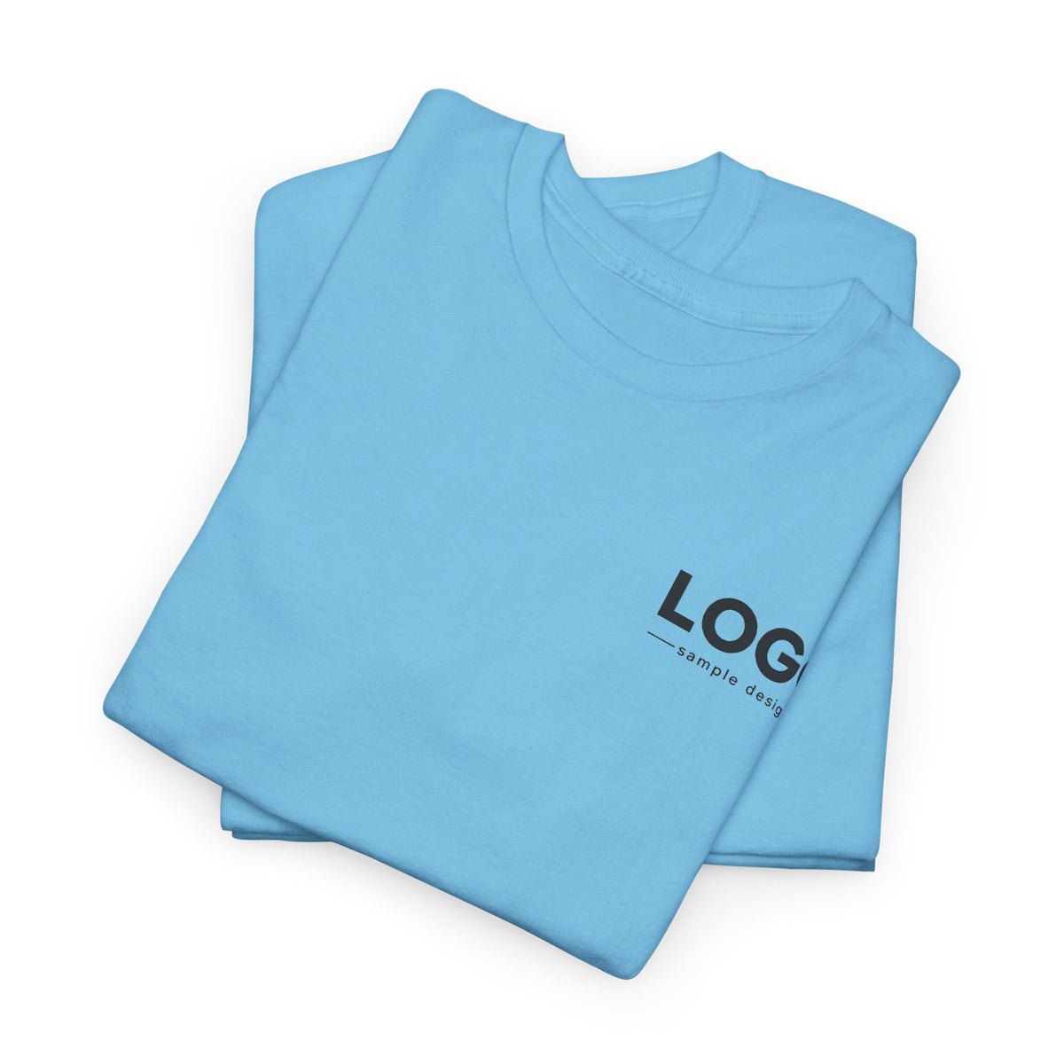 Logo Minimalist T‑Shirt — Small Chest & Back Print