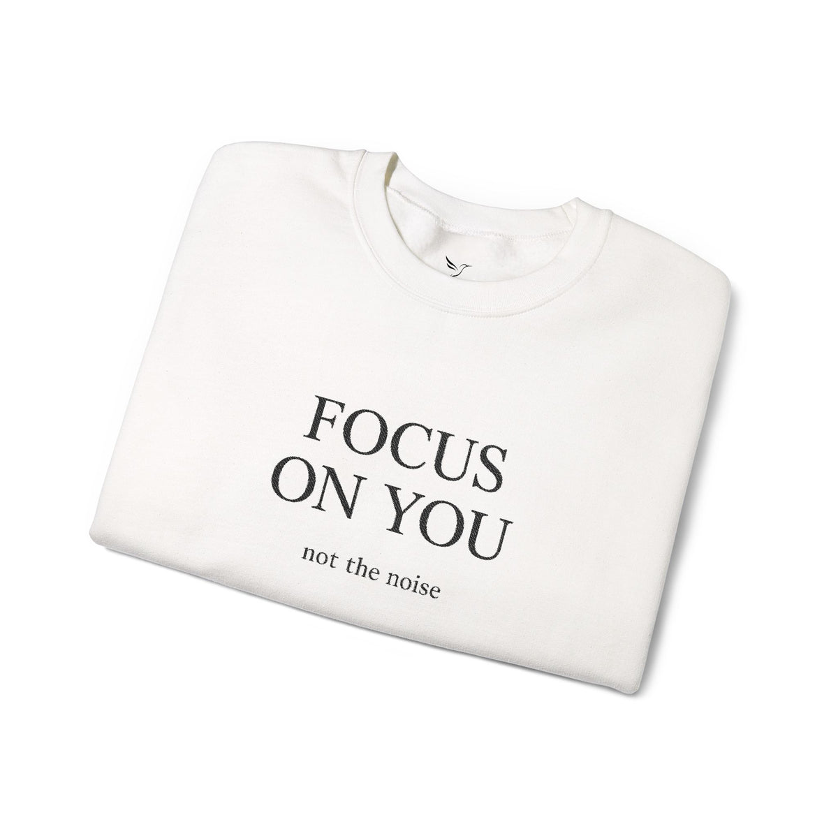 Focus On You Crewneck Sweatshirt — Self-Care Graphic Pullover