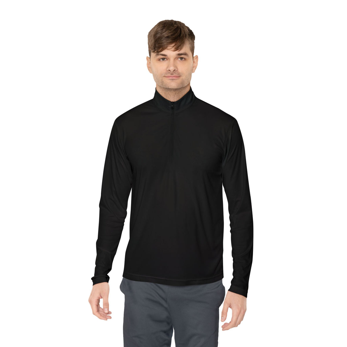 Minimal Sporty Elegance - Quarter-Zip