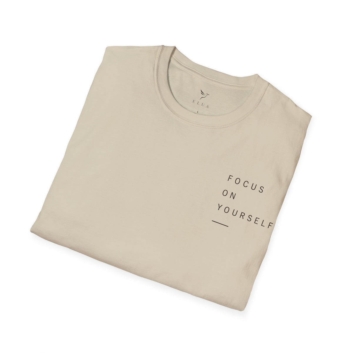 Focus On Yourself T‑Shirt — Minimalist Self‑Care Tee