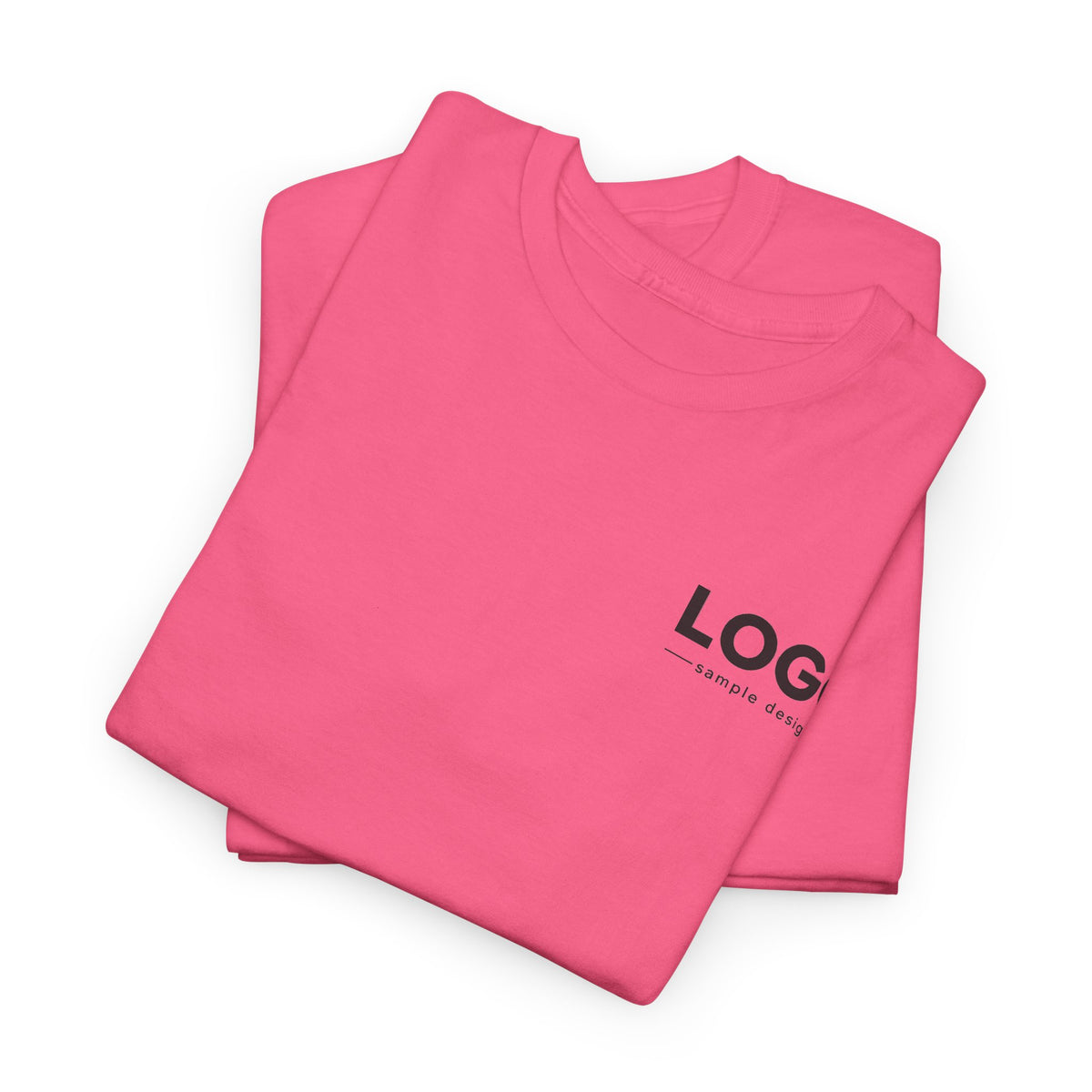 Logo Minimalist T‑Shirt — Small Chest & Back Print
