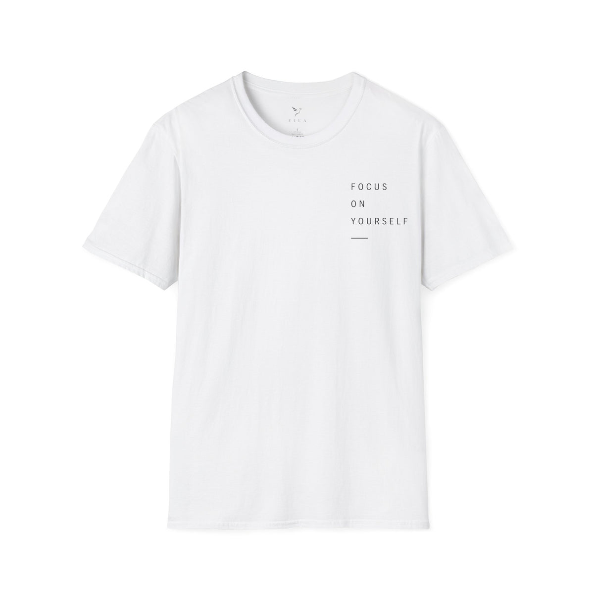Focus On Yourself T‑Shirt — Minimalist Self‑Care Tee