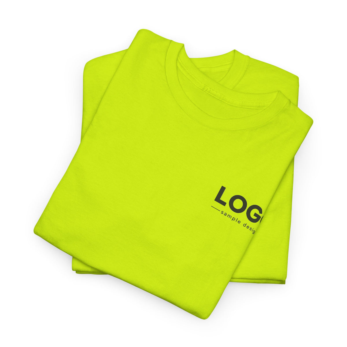 Logo Minimalist T‑Shirt — Small Chest & Back Print