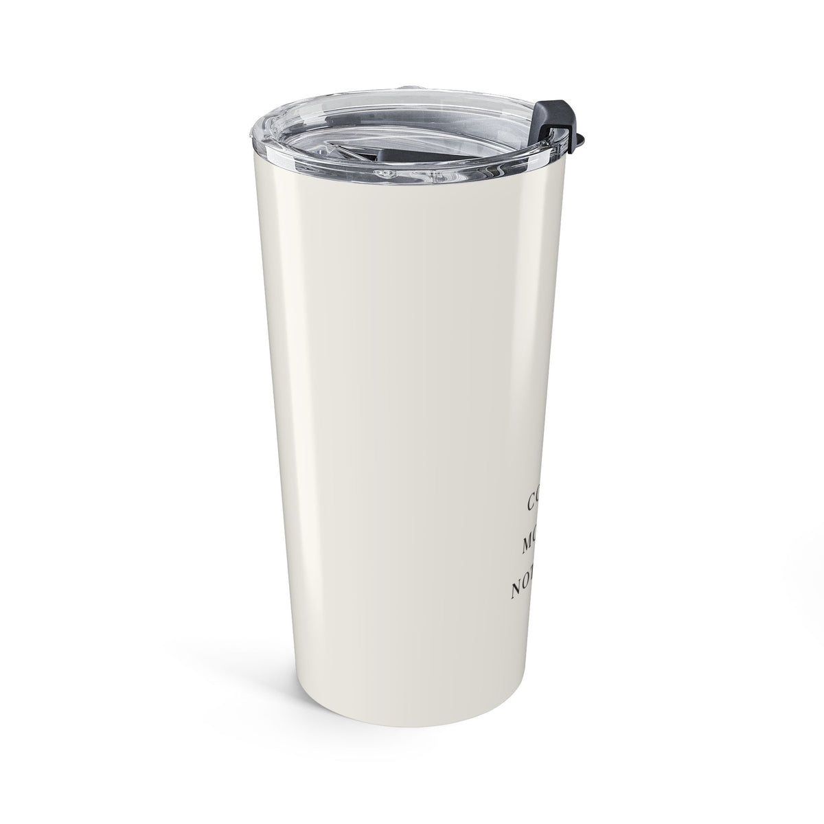 20oz Insulated Tumbler — "Collect Moments Not Things" Minimalist Travel Cup