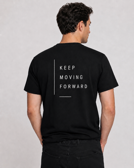 Keep Moving Forward – Minimalist Men’s T-Shirt