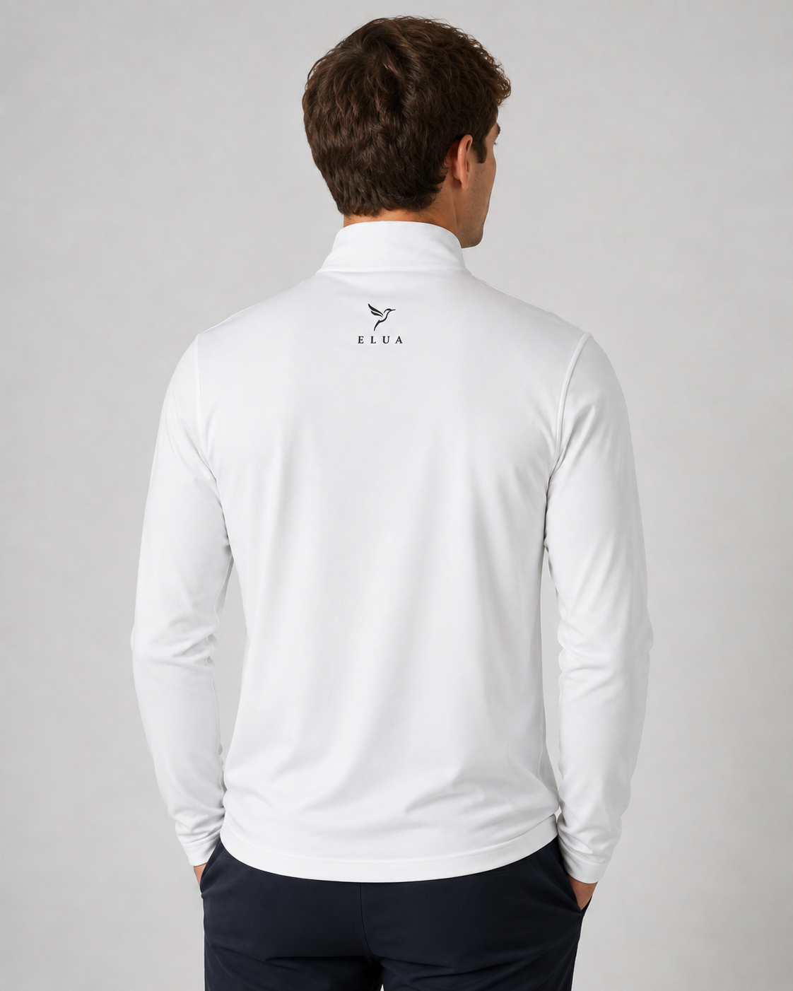 Minimal Sporty Elegance - Quarter-Zip