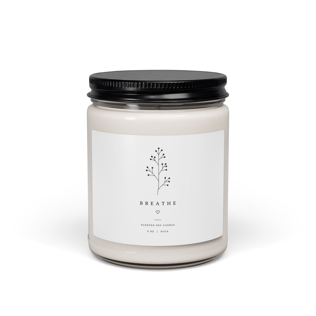 Breathe Soy Candle — 9oz Scented Relaxation Candle