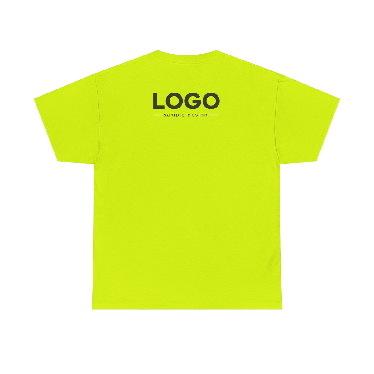 Logo Minimalist T‑Shirt — Small Chest & Back Print