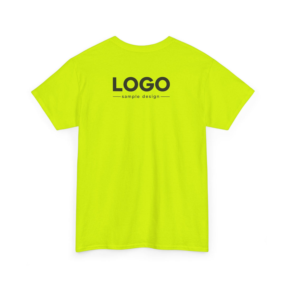 Logo Minimalist T‑Shirt — Small Chest & Back Print