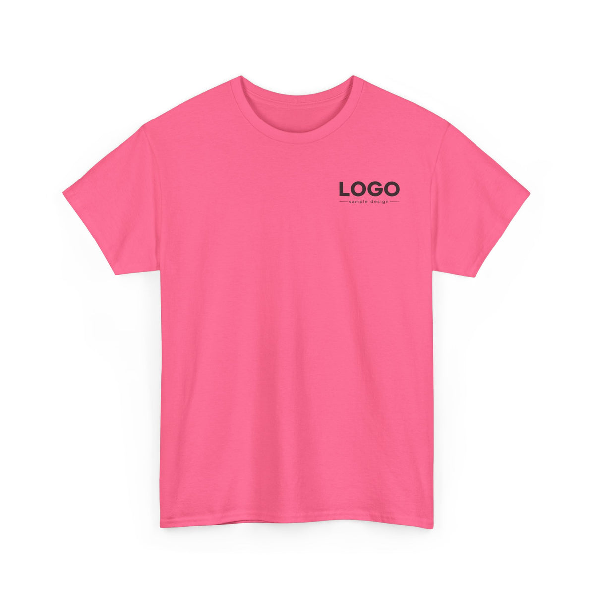 Logo Minimalist T‑Shirt — Small Chest & Back Print