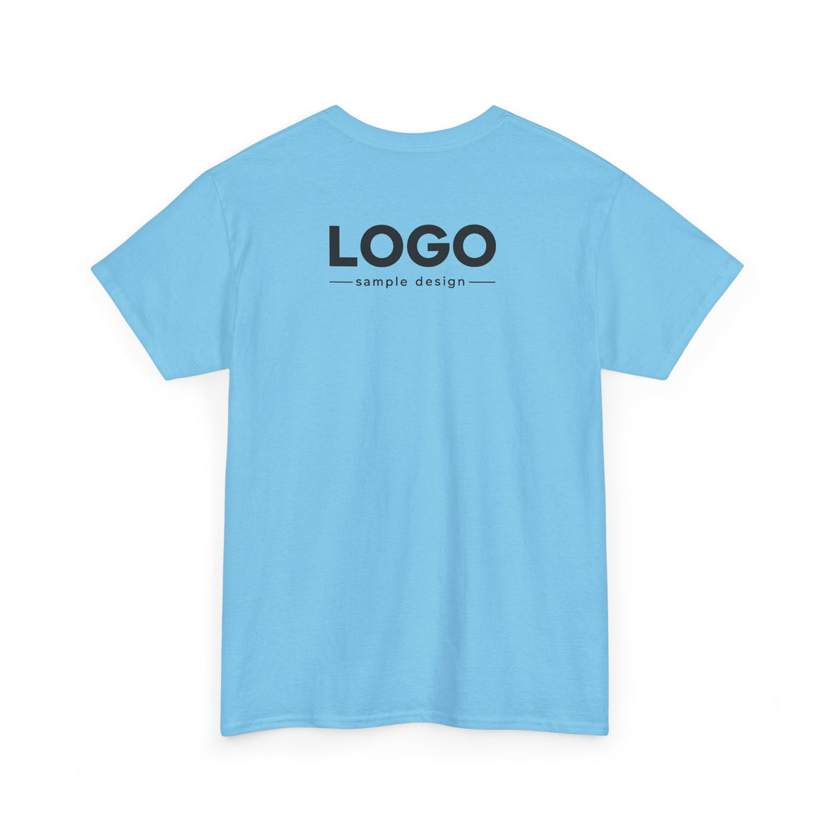 Logo Minimalist T‑Shirt — Small Chest & Back Print