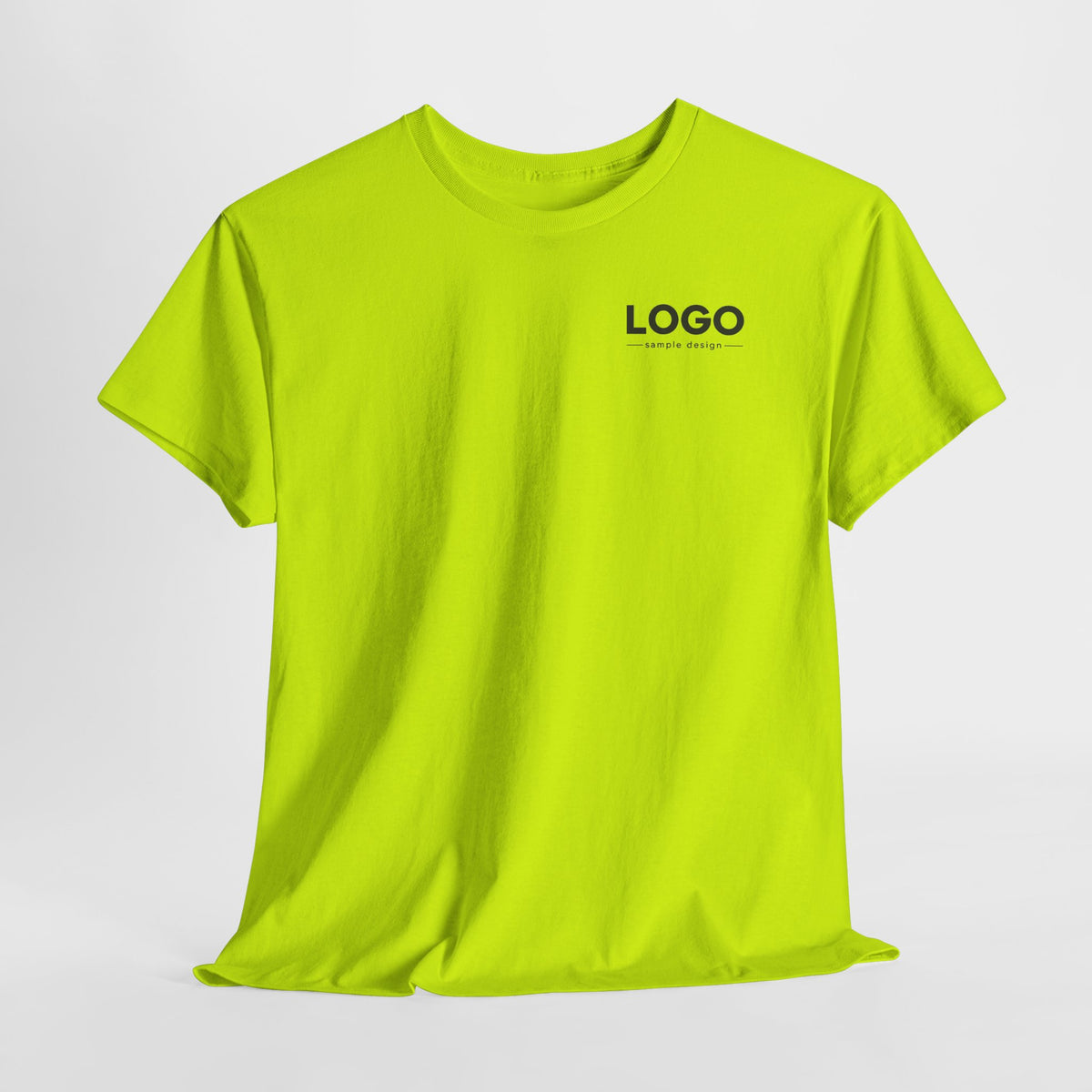 Logo Minimalist T‑Shirt — Small Chest & Back Print