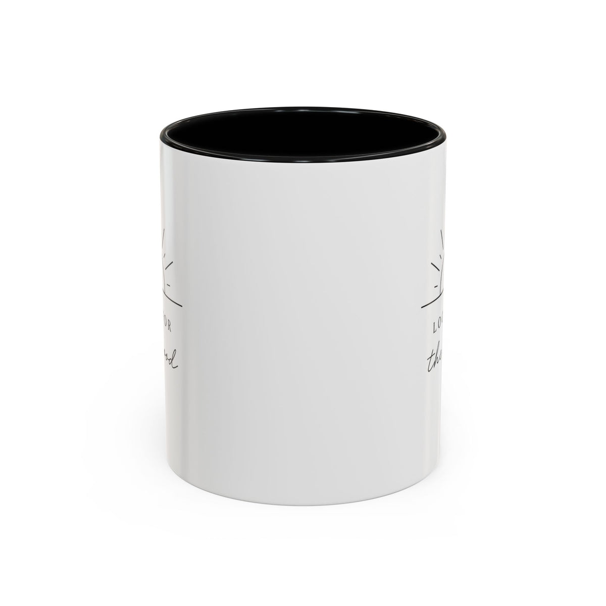 Look for the Good Accent Coffee Mug — Inspirational Sunrise Ceramic Coffee Mug (11/15oz)