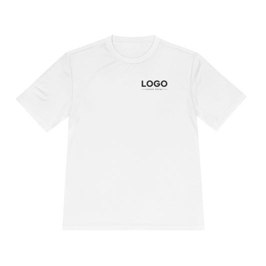Logo Performance Tee — Moisture‑Wicking Athletic Shirt