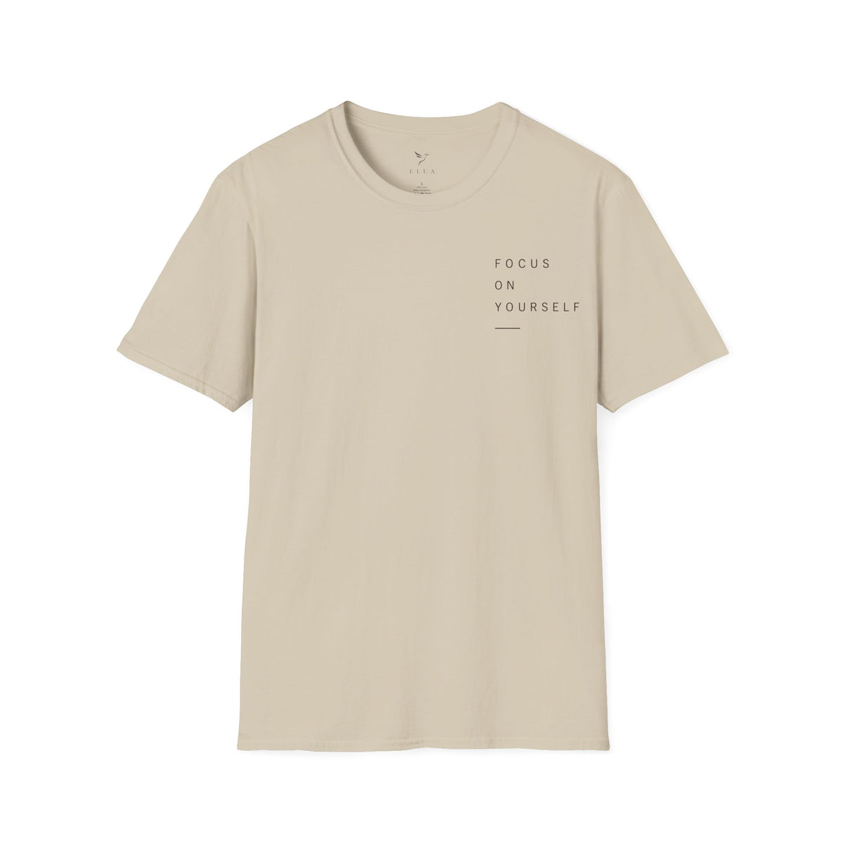 Focus On Yourself T‑Shirt — Minimalist Self‑Care Tee